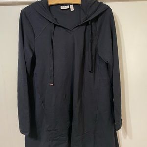 Logo by Lori Goldstein, high low hoodie